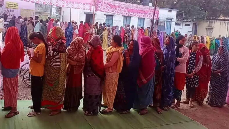 Assembly Elections 2023: छत्तीसगढ़ और मध्य प्रदेश की 300 सीटों पर मतदान जारी, पहली बार वोट डाल रहे मतदाताओं उत्साह