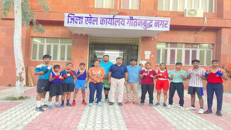 Gautam Buddha Nagar News:  गौतमबुद्धनगर के 05 मुक्केबाजों का राज्य स्तरीय विद्यालयीय प्रतियोगिता हेतु चयन