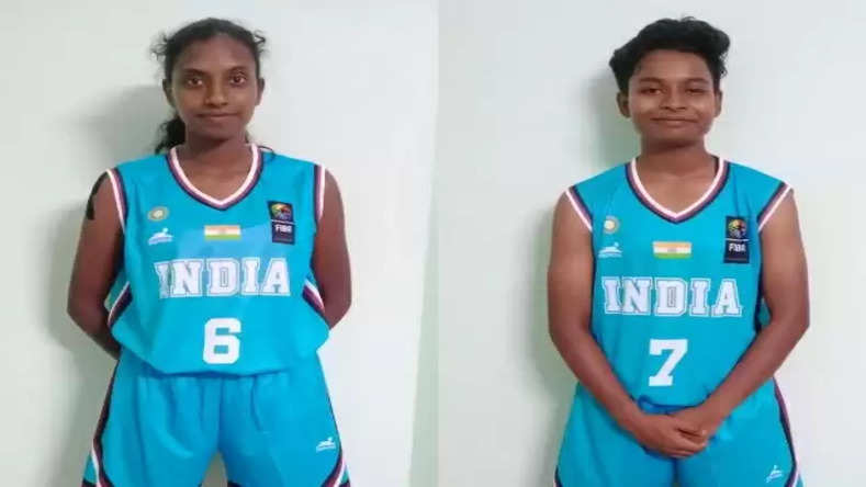 भारत की अंडर-16 बास्केटबॉल टीम में राजनांदगांव की दो बेटियां, एशियन चैंपियनशिप में लेंगी हिस्सा
