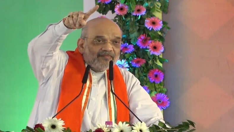 MP News: मध्य प्रदेश के मंडला से बीजेपी की 'जन आशीर्वाद यात्रा' शुरू, अमित शाह ने कहा- कांग्रेस ने राज्य को बना दिया था बीमारू