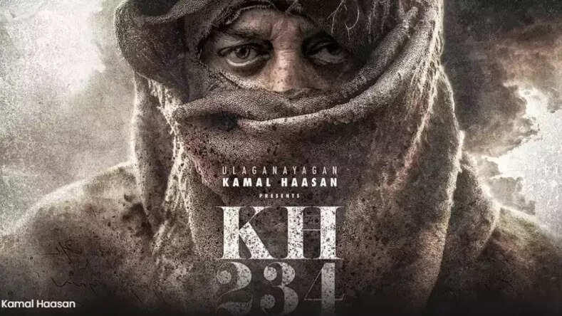 KH234: कमल हासन की फिल्म 'केएच 234' का फर्स्ट-लुक पोस्टर आया सामने, नकाबपोश अवतार में नजर आए एक्टर