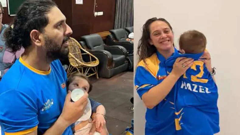 बेटे को पिलाया Yuvraj Singh ने दूध फैंस बोले शादी के बाद यही होता है