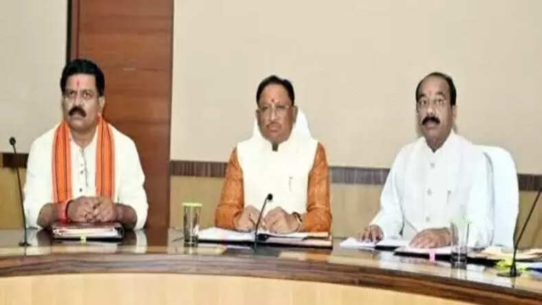 मुख्यमंत्री विष्णुदेव साय की अध्यक्षता में मंत्रिपरिषद की बैठक शुरू