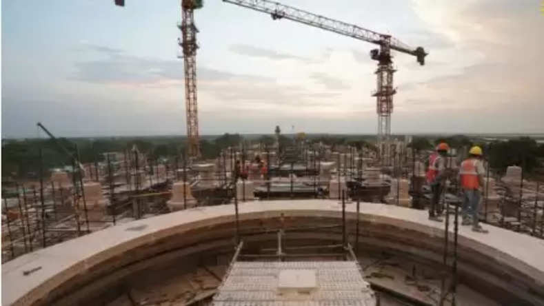 UP News: अयोध्या में श्रीराम मंदिर निर्माण का 70 फीसदी काम पूरा, प्राण प्रतिष्ठा समारोह की तैयारी शुरू 