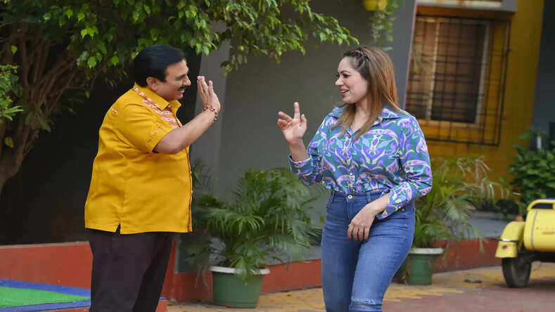 जेठालाल बबीता जी की मदद करने की कोशिश में फसे मुसीबत में