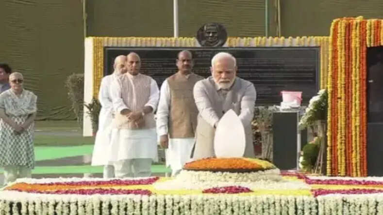 अटल बिहारी वाजपेयी की जयंती पर, पीएम मोदी, मुर्मू, शाह, राजनाथ सिंह ने दी श्रद्धांजलि