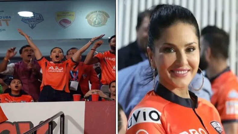 T-10 League 2021: क्रिकेट के मैदान पर सनी लियॉन का धमाल, पति संग अपनी टीम को चीयर करने पहुंची अबुधाबी