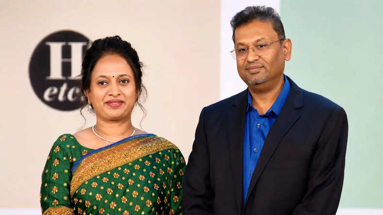 Dr. Hema Sathish (Dermatologist) and Dr. Sathish (Orthopaedic Surgeon), founders of Healthetc