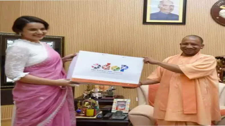 यूपी सरकार ने बनाया ओडीओपी का ब्रांड एम्बेसडर फिल्म अभिनेत्री कांगना रनौत को