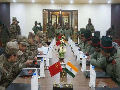 भारत-चीन सैन्य कमांडरों की वार्ता कल
