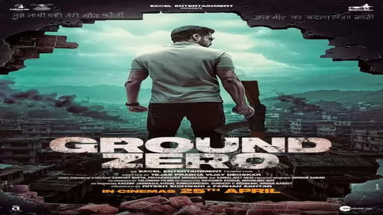 Excel Entertainment Unveils the First Poster of Ground Zero introducing Emraan Hashmi as a BSF Commandant—gearing up for battle on April 25, 2025!