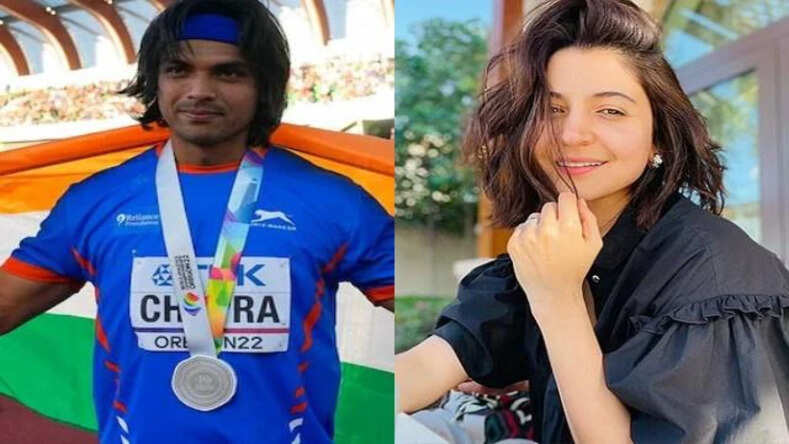  नीरज चोपड़ा की सिल्वर जीत पर खुशी से झूमी एक्ट्रेस अनुष्का शर्मा