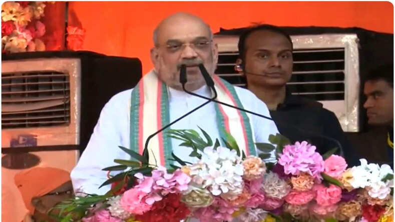 Bengal News: केंद्रीय गृह मंत्री अमित शाह ने सियालदह में किया दुर्गा पूजा पंडाल का उद्घाटन