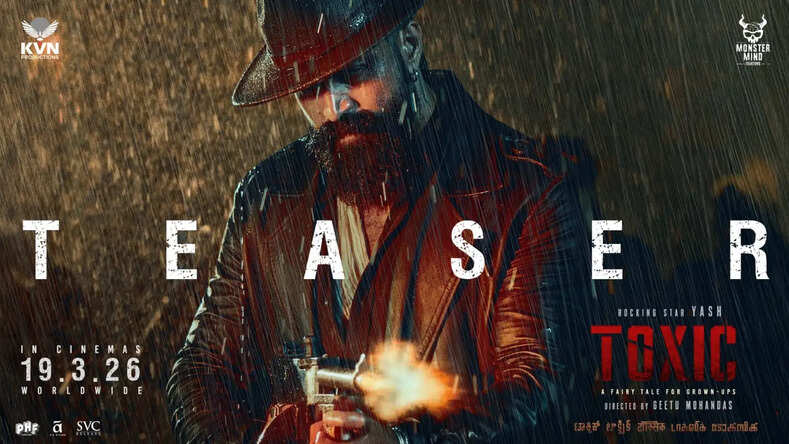  Intense & Gritty: &lsquo;Toxic&rsquo; Teaser Unleashes a Vibrant Cinematic Universe with Rocking Star Yash&rsquo;s Unrecognizable Transformation