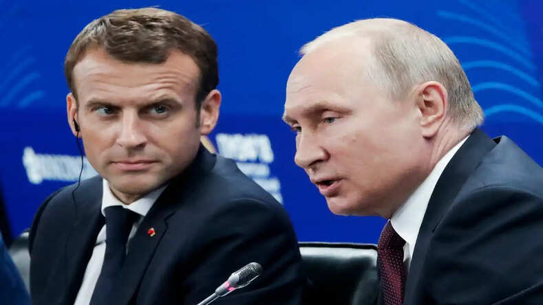 Russia Ukraine War: यूरोपीय संघ ने रूस पर लगाए 'भारी' प्रतिबंध, मैक्रॉन ने व्लादिमीर पुतिन से की बात