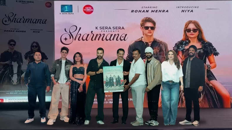  Akshay Kumar Unveils &lsquo;Sharmana&rsquo;, India&rsquo;s First Music Video shot in K Sera Sera&rsquo;s Virtual Studio&nbsp;