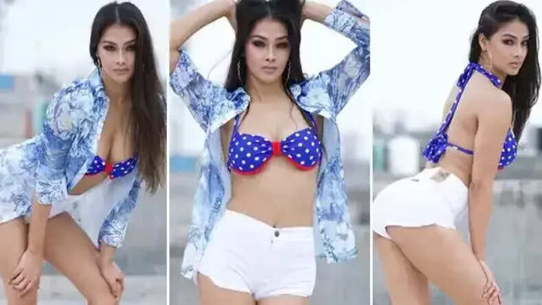  ब्रालेट और शॉर्ट्स में नम्रता मल्ला ने दिए कातिलाना पोज, फोटोज देख फिदा हुए फैंस