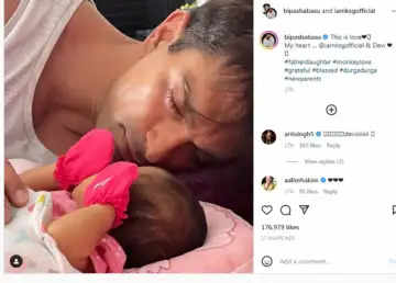 करण सिंह ग्रोवर अपनी बेटी संग सुकून से सोए दिखे, इंटरनेट पर मिनटों में वायरल हुई 'बाप-बेटी' की ये तस्वीर