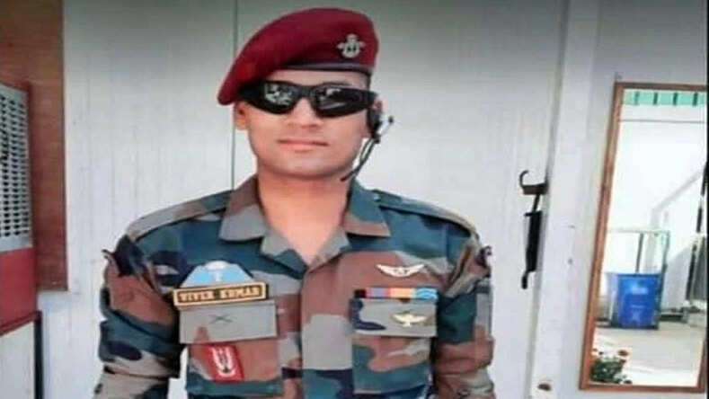 Army Helicopter Crash: CDS बिपिन रावत के PSO हिमाचल के विवेक भी हुए शहीद,की रह गई अधूरी रह गई तमन्ना