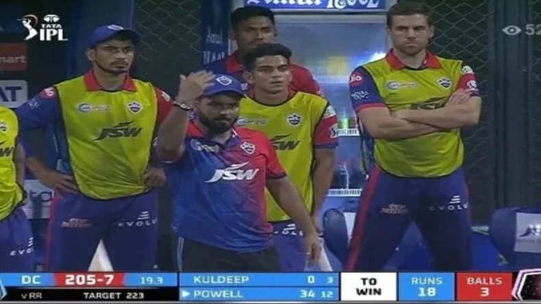 IPL 2022 के दौरान दिल्ली कैपिटल्स बनाम राजस्थान रॉयल्स के बीच हुआ बड़ा विवाद, जाने क्या थी वजह  