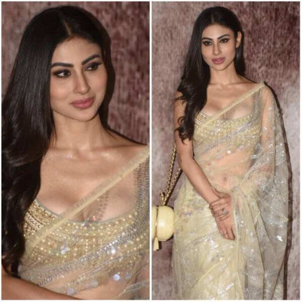 Mouni Roy: एक्ट्रेस मौनी रॉय ने साड़ी में लगाया हॉटेनस का तड़का, दिल हार बैठे फैंस