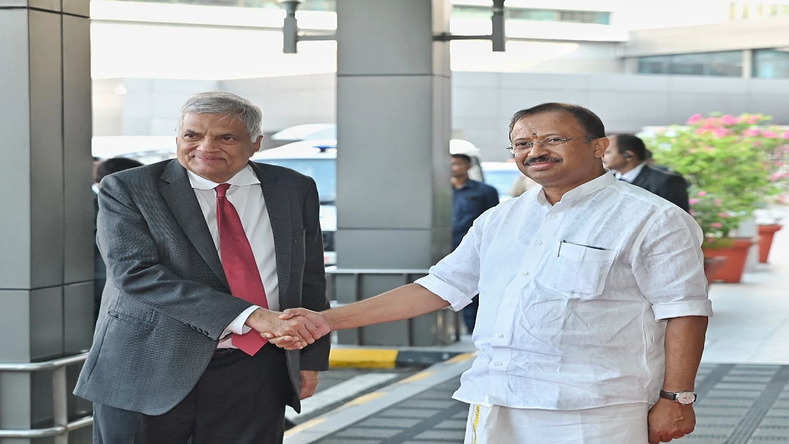 श्रीलंका के राष्ट्रपति रानिल विक्रमासिंघे आधिकारिक यात्रा पर पहुंचे नई दिल्ली 