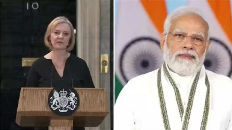 PM मोदी ने लिज ट्रस से की बात ब्रिटेन के PM का पद संभालने पर दी बधाई