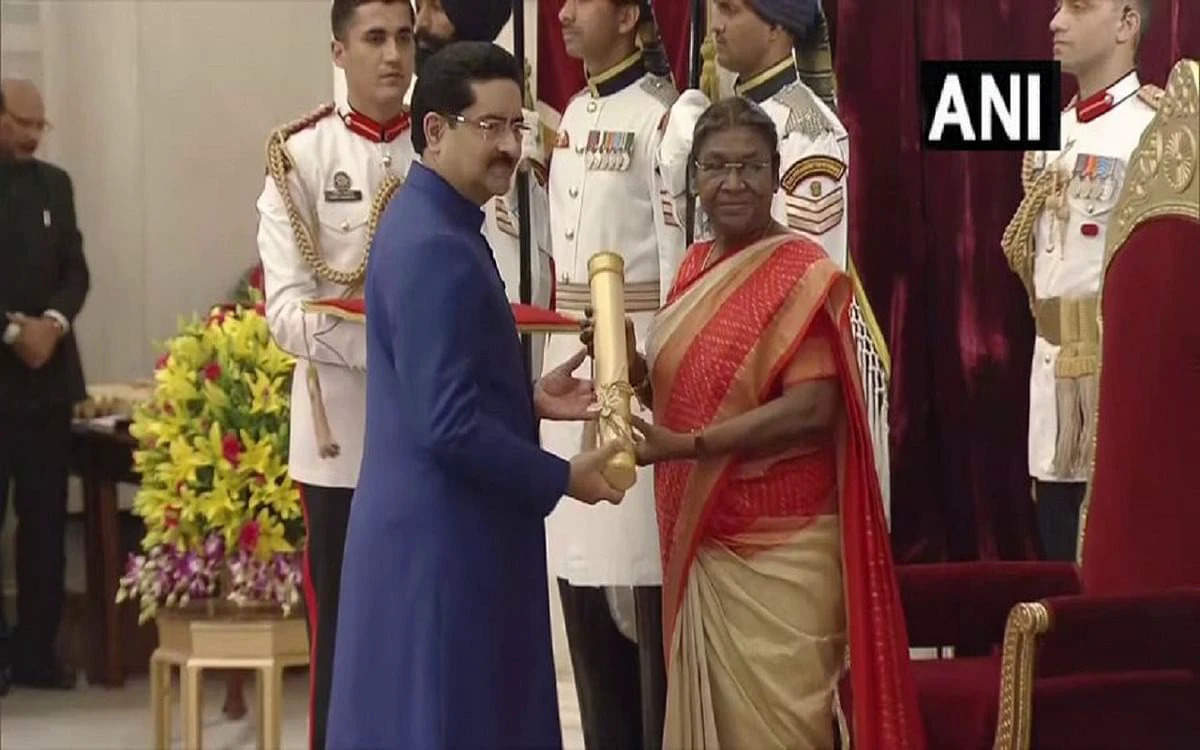 कुमार मंगलम बिड़ला पद्म पुरस्कार से सम्मानित होने वाले खानदान के चौथे शख्स