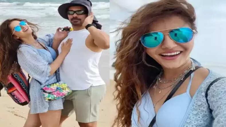 Rubina Abhinav Video: मालद्वीप के बीच पर खूब नाचे रुबीना दिलैक और पति अभिनव शुक्ला