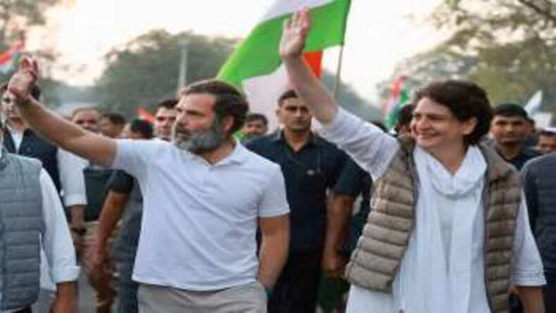 Bharat Jodo Yatra: राहुल गांधी को मिला बहन प्रियंका का साथ, पति और बेटे के साथ कदमताल करती आईं नजर