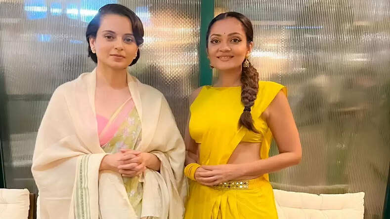 Sheena Chohan and Kangana Ranaut