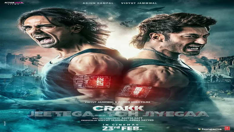 Arjan Rampal unveils thrilling poster of upcoming film ‘Crakk’ - Catch him in action on 23rd February 